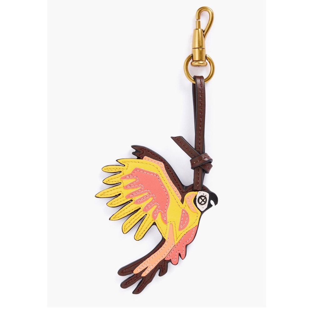 NWT Zimmerman Bird Leather Keychain